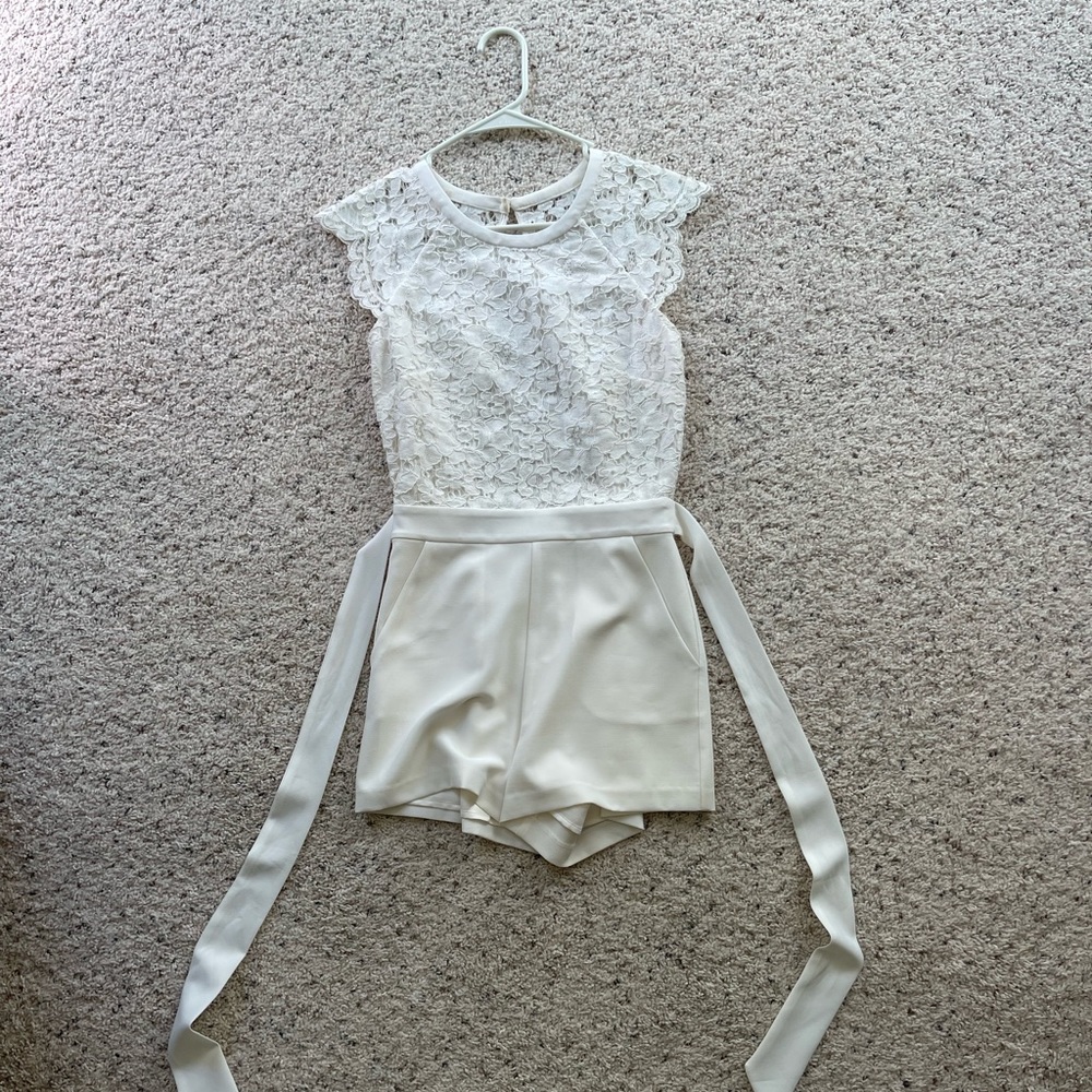 White Romper